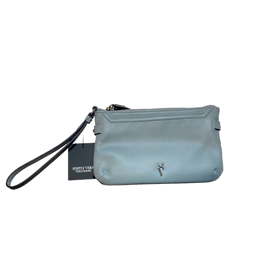 Vera Wang Casual Soft Fabric Wallet (Grey)